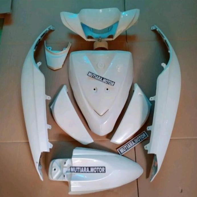 Full Set Body Halus Yamaha Mio Mio GT warna putih