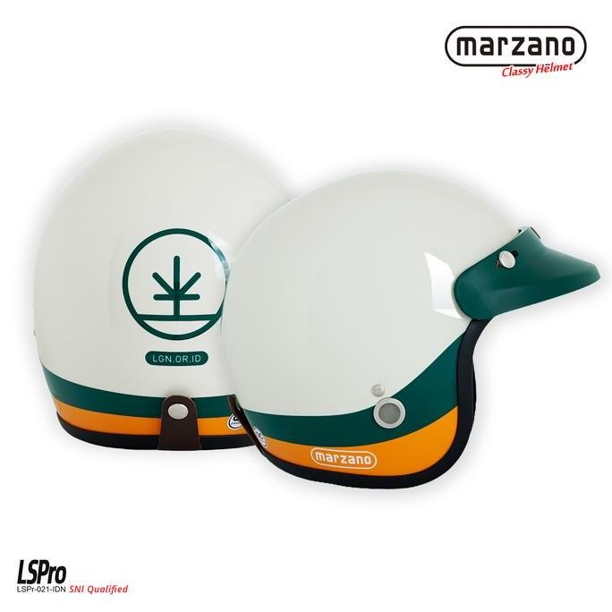 Marzano Helmet - Helm Retro Marzano X LGN