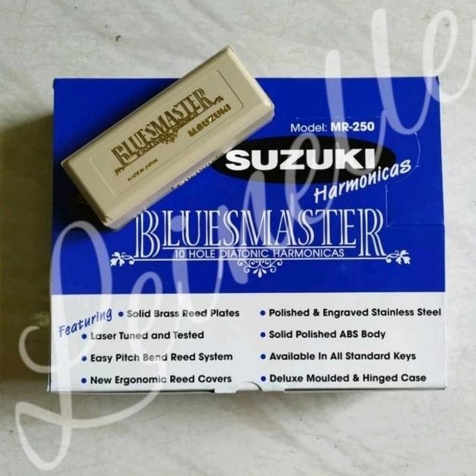 Harmonika Suzuki Blues Master Bluesmaster 10 holes Harmonica EIG