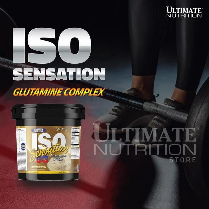 Ultimate Nutrition ISO Sensation suplemen fitness / suplemen gym / suplemen protein penambah massa o