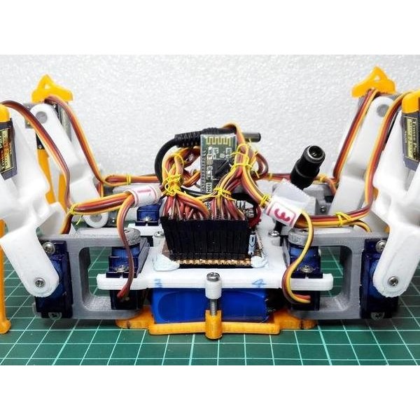 Spider Laba Laba Robot Arduino (Kit Only) - 3d printing