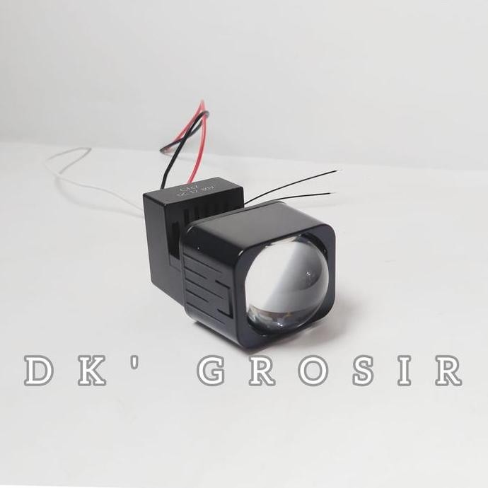 Cr7 - Biled Projector X4 Cr7 1.5Inc Devil Rgb Plus Kipas Pendingin White Lens