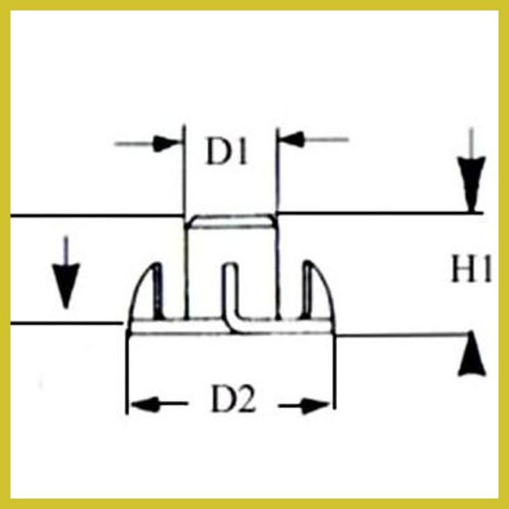 DISCOUNT BAUT T NUT M5 X 8MM / M6 X 10MM / M8 X 8MM TEE NUT BAUT TANAM 4 PRONG SIAP KIRIM