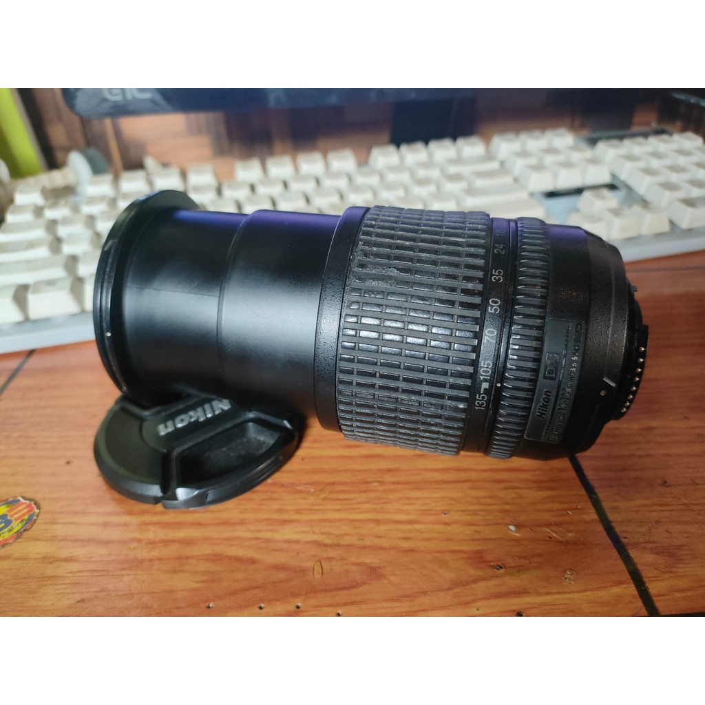 Lensa Nikon Nikkor Kit 18-55mm, VR 18-55mm, 18-135mm sapujagat