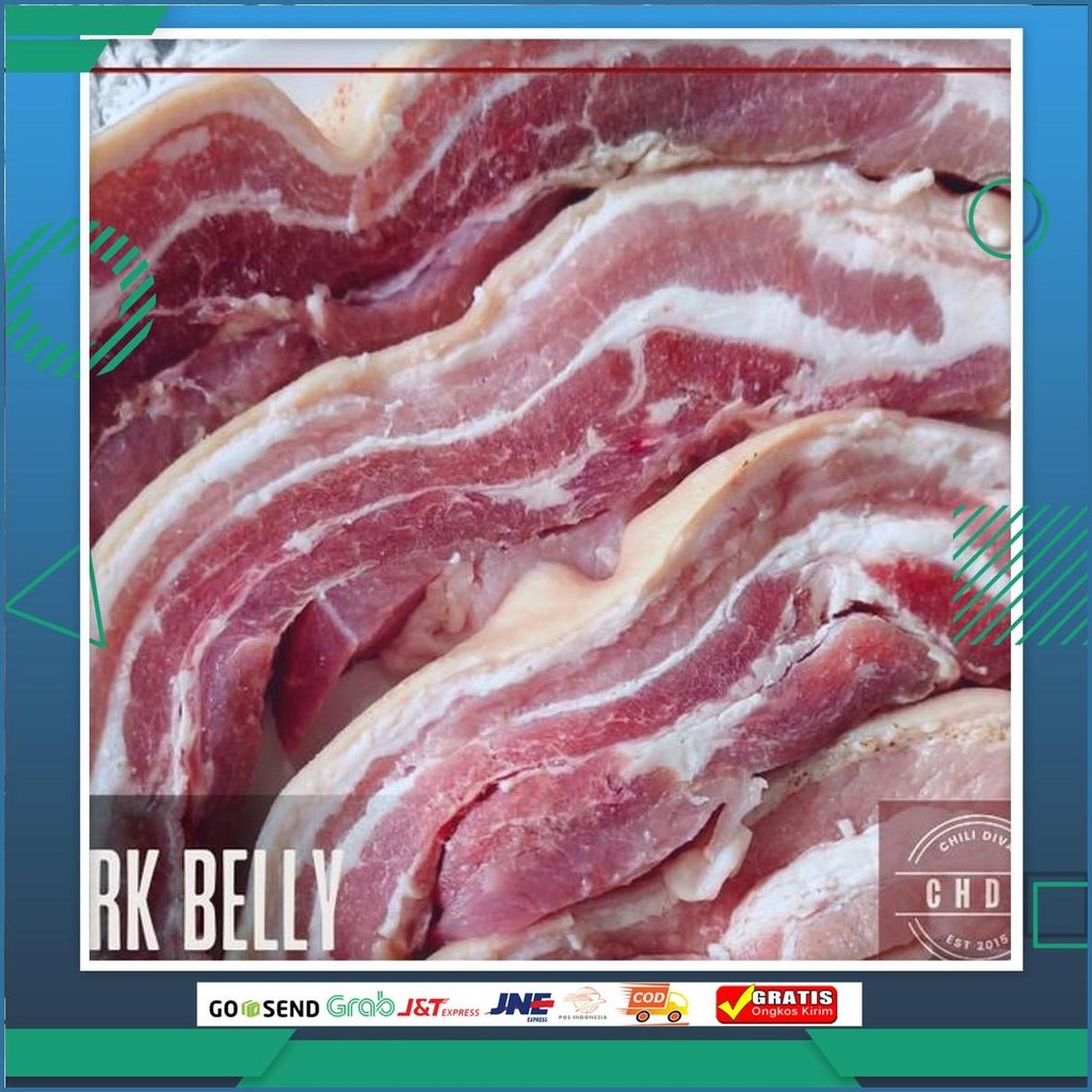Pork Belly Samcan 1Kg Non Halal