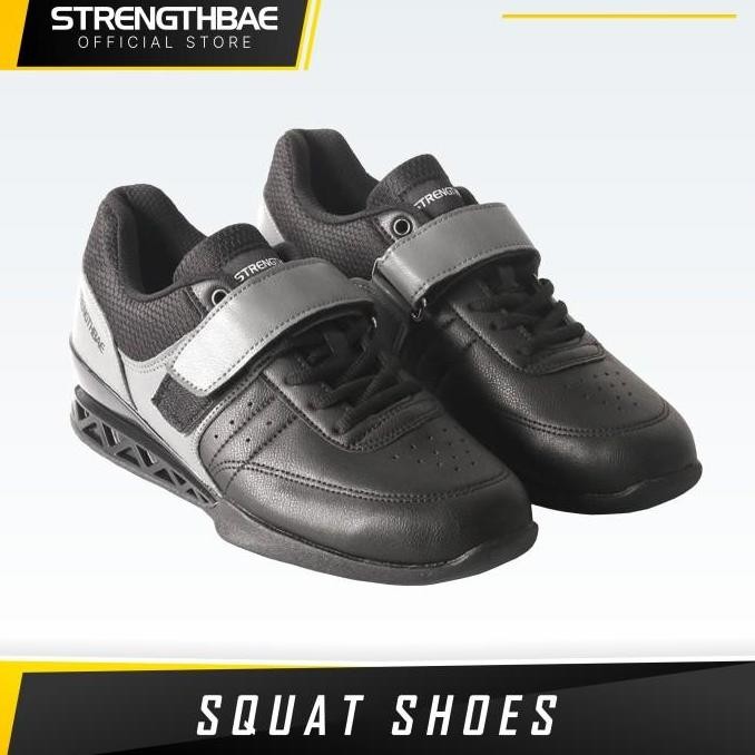 Squat Shoes STRENGTHBAE Sepatu Weightlifting Crossfit Powerlifting
