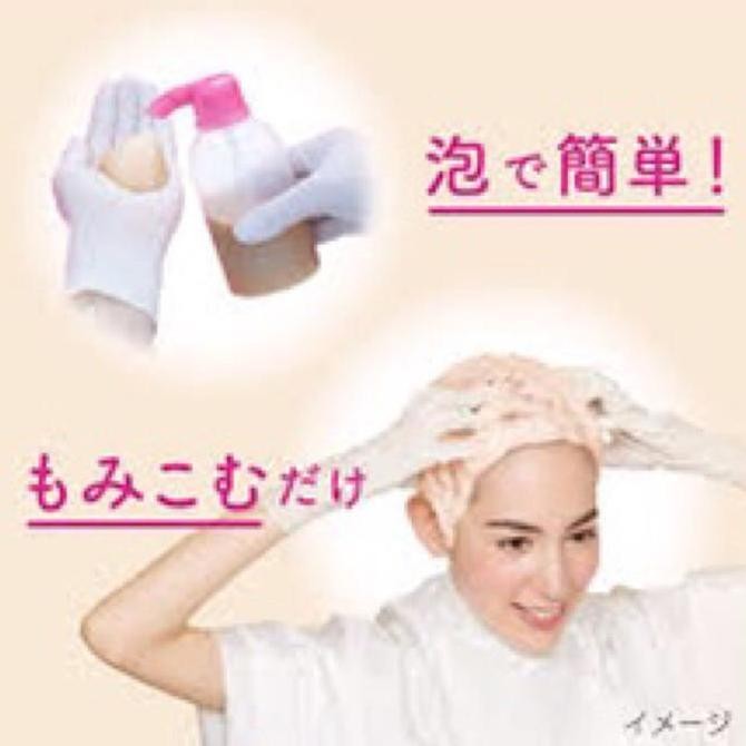 Liese Blaune Creamy Bubble Foam hair color penutup uban