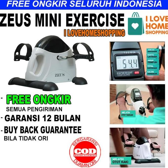 Zeus mini static Manual Bike Zeus Mini exercise alat bantu olahraga portable Kaki Otot Sport