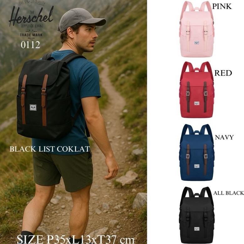 Special VIP PLATINUM TAS RANSEL BACKPACK HERSHEL COWOK CEWEK UNISEX PREMIUM 0112 LIKE ORI Buruan Seb