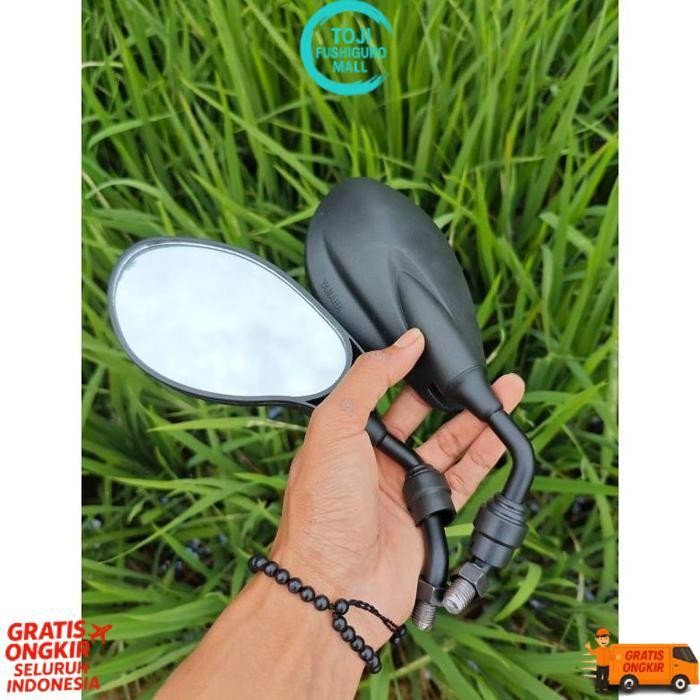 New Spion 125Z Yamaha, Spion Bubut, Spion Pendek, Spion Plat Kt, Kt Style Terlaris