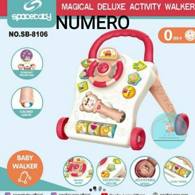 Activity Walker Spacebaby Sb 8106