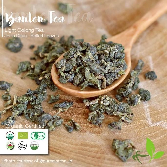 BEST SELLER BANTEN TEA - ORGANIC LIGHT OOLONG TEA 500GR TEH OOLONG HARENDONG 