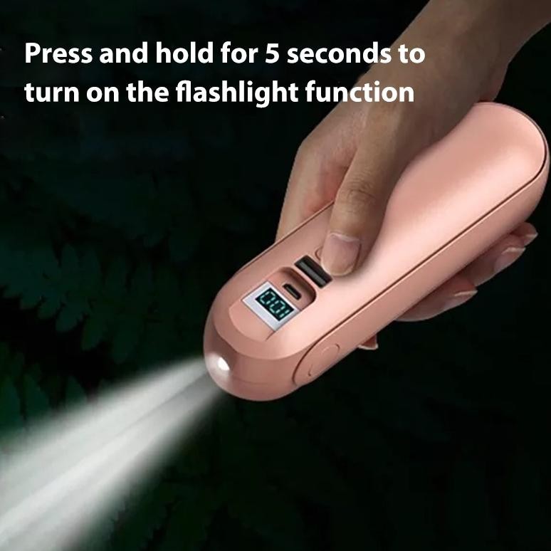 Baru - CODViqoo Bluetooth Earphone with F7 Earbuds Dan Mini Fan Dan Flashlight Dan PowerBank 2000Mah