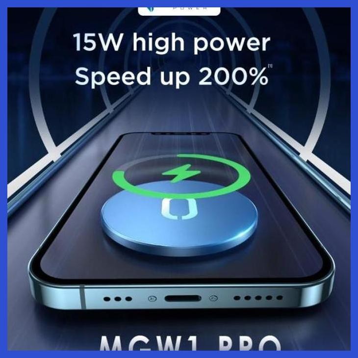 COD WIRELESS CHARGER MAGSAFE IPHONE 13 PRO MAX 13 MINI ULTIMATE MGW1 PRO GOOD QUALITY