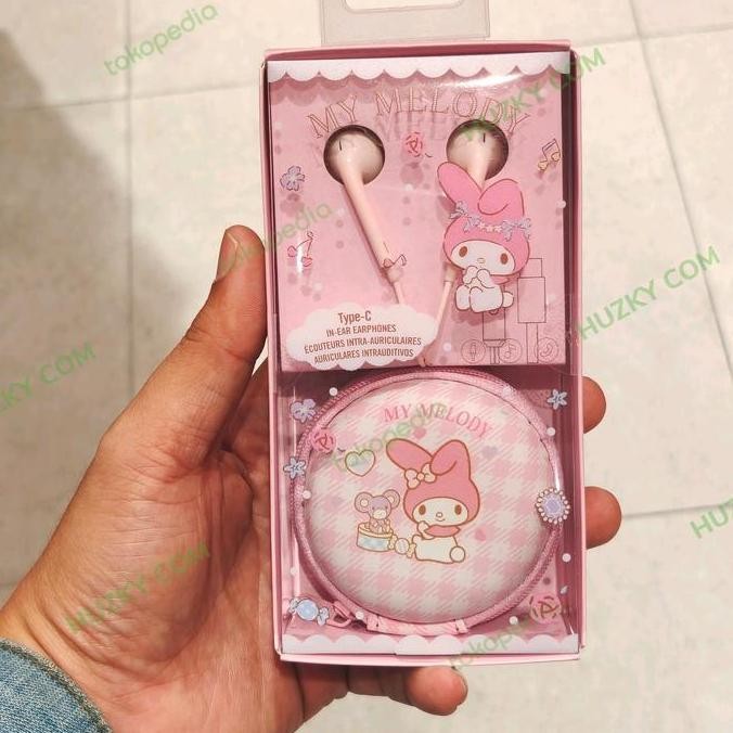 Miniso X Sanrio  Earphone + Case Kuromi, My Melody, Cinnamoroll