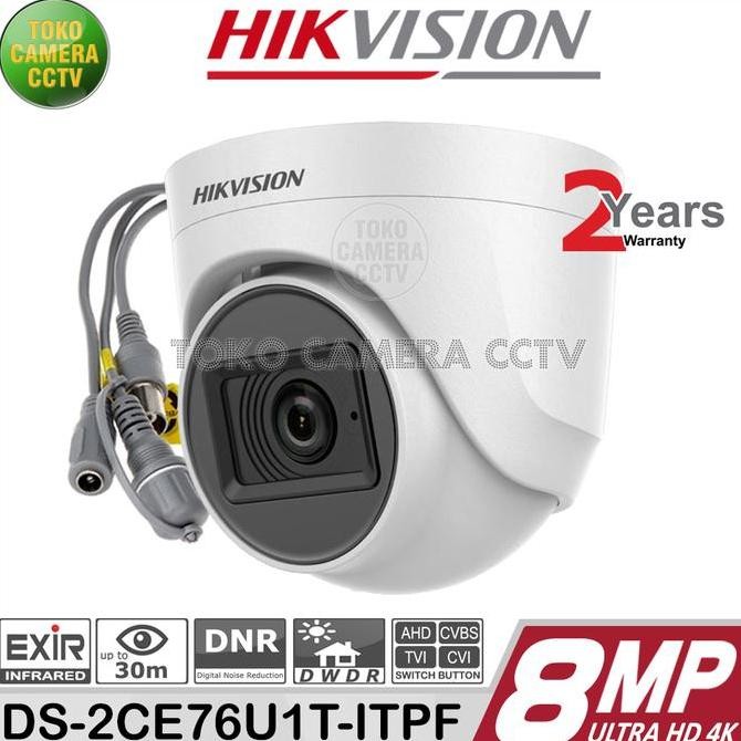 Kamera Cctv Indoor Hikvision 8Mp