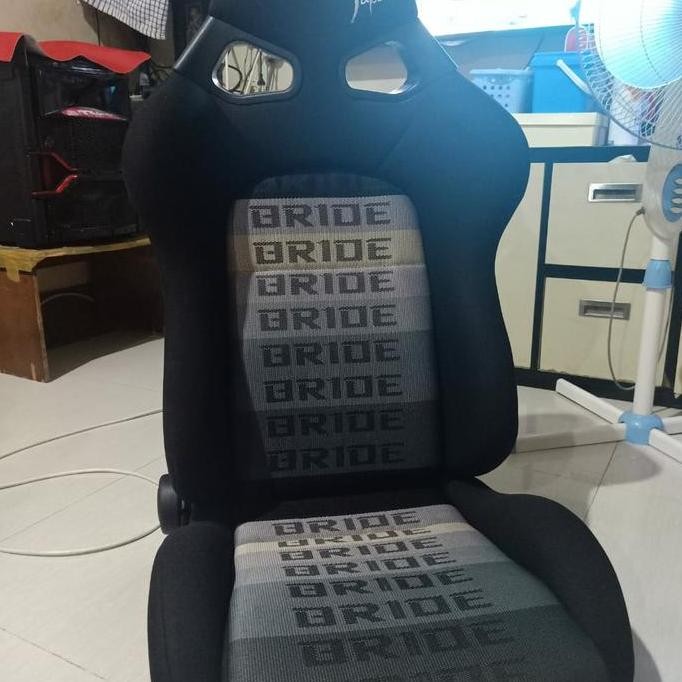 Promo jok racing cuga hitam tengah gradasi COD