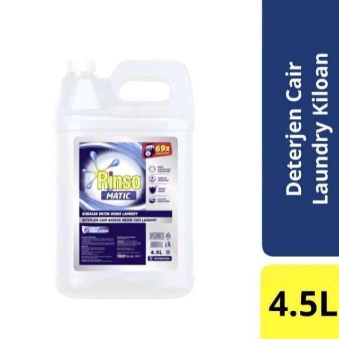 Premium rinso matic 5 liter Promo