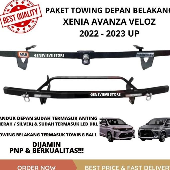 PAKET TOWING XENIA AVANZA VELOZ 2022 2023 DEPAN BELAKANG MODEL ARB