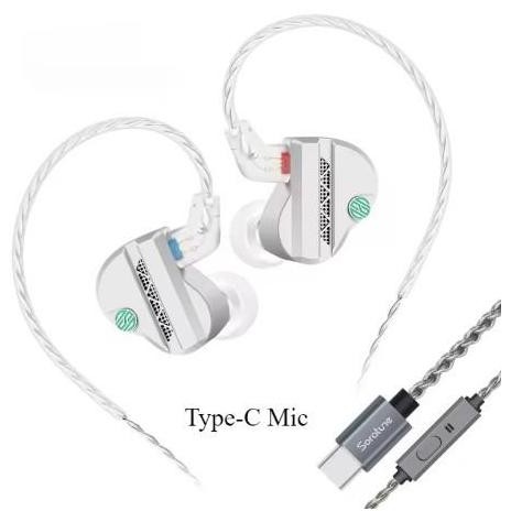 Soratune Yi01 8Mm+10Mm Dual Dynamic Driver In Ear Monitor Earphone