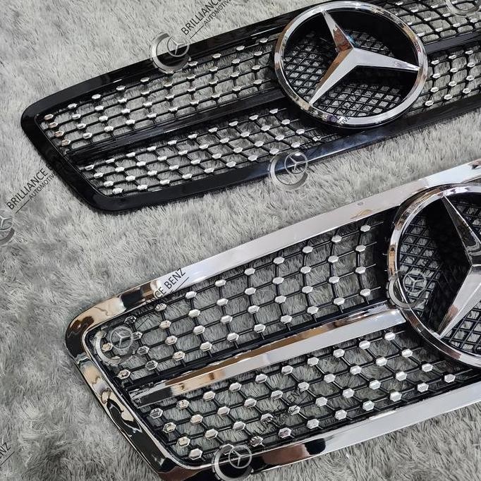 GRILL DIAMOND MERCEDES W203 C200 C230 C240 2-2007 GRILLE AMG W203