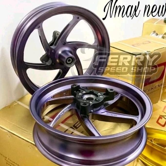 Velg Racing Delkevic M-OZ Nmax new Double Disc / Pelek Racing Delkevic Nmax new Ukuran 300/400 -13 M