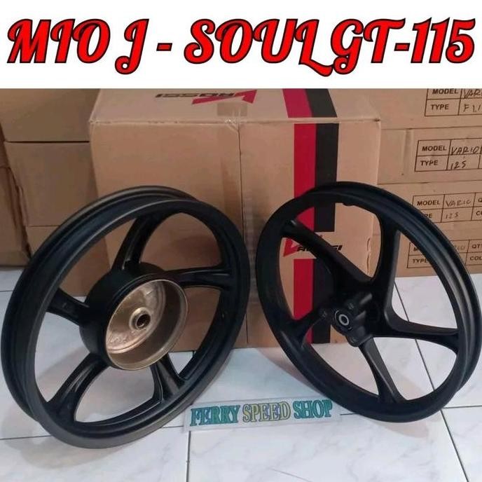 1 set Velg Racing v rossi Mio j mio soul gt 115 / Pelek racing Mio j Mio soul gt 115
