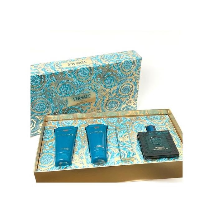 Versace Eros Man Edp Gift Set (C) (Parfum Pria)