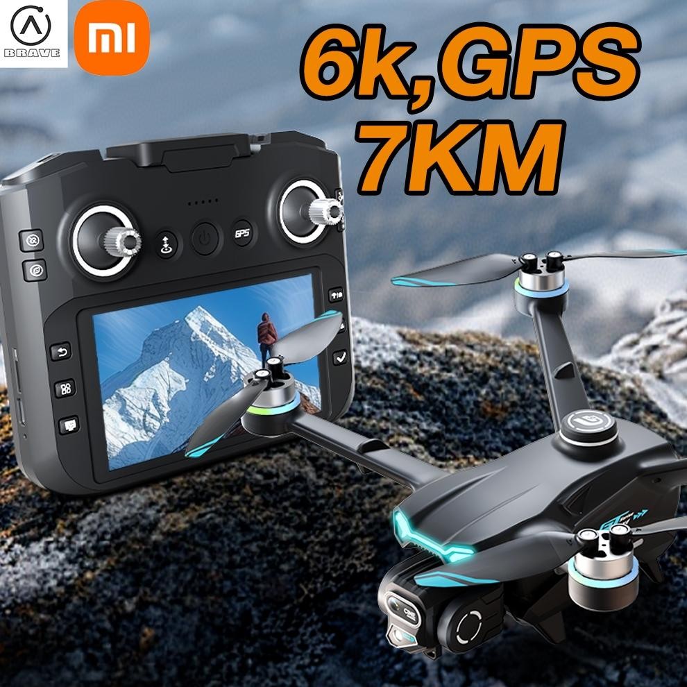 Drone GPS Xiaomi/motor tanpa sikat 6K kamera ganda dengan gimbal/pesawat kendali jarak jauh/fotograf
