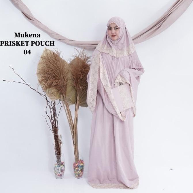 Mukena Cantik Prisket Rajut Whd Katun Mikro