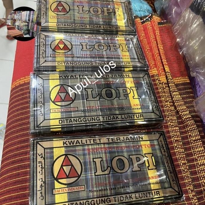 Sarung Mandar Hela Sarung Lopes Lopi