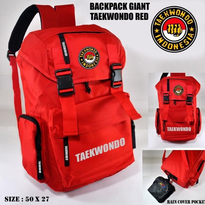 Kuke Tas Taekwondo - Tas Ransel Taekwondo - Backpack Taekwondo - Tas Sekolah Taekwondo Me41
