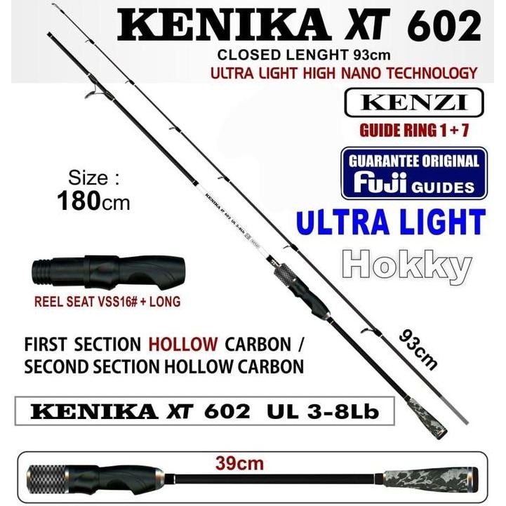 TERMURAH - JORAN KENZI KENIKA 3-8 LB