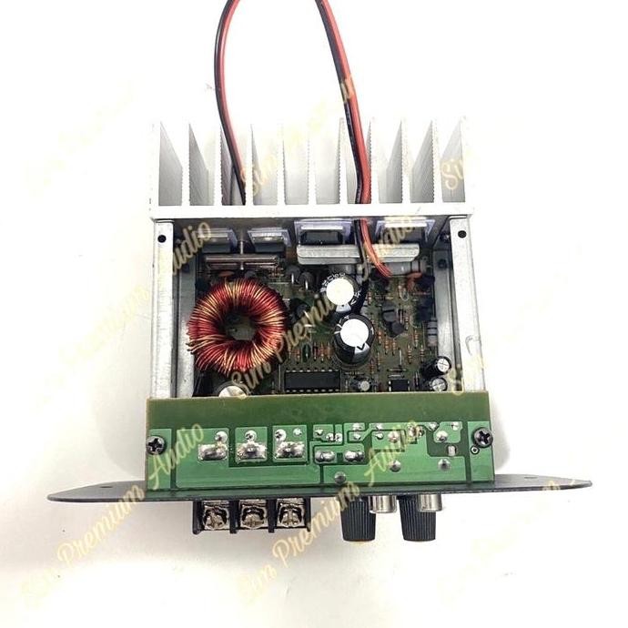 Power Kit Mesin Car09 Mini 12 Volt Basstube Subwoofer Mobil Car09 Baru