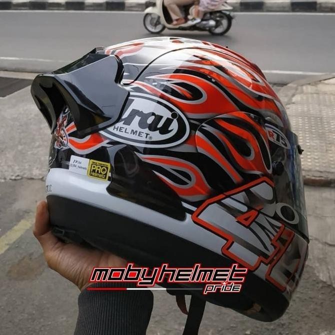 Arai Gp Ped - Spoiler Arai Gp Ped . Arai Gp Pad - After Market Premium #Gratisongkir Motorcycle Orig