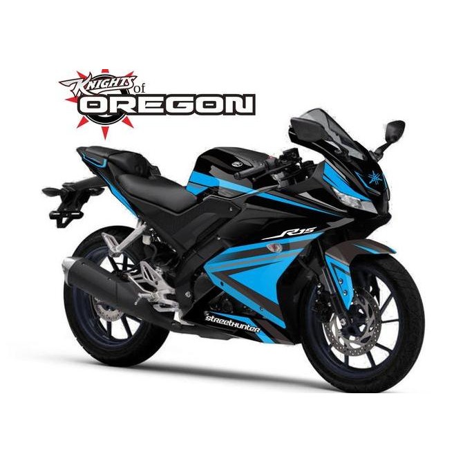 DECAL STRIPING R15 V3 VVA bksky Motorcycle Original