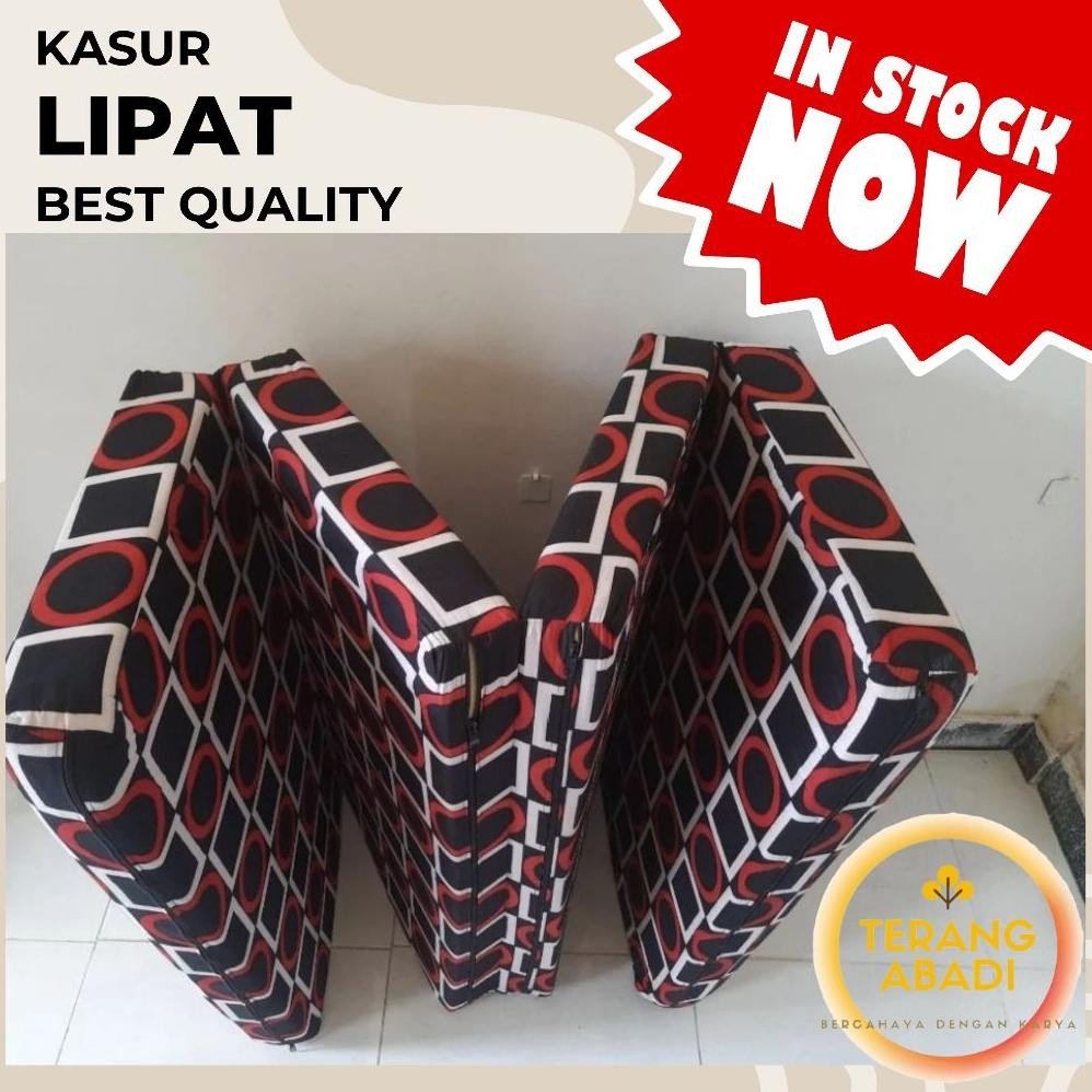 Kasur Lipat Busa/ Kasur Busa Lipat Murah/ Kasur Lipat 4/ Kasur Lipat Matras/ kasur lipat fodable