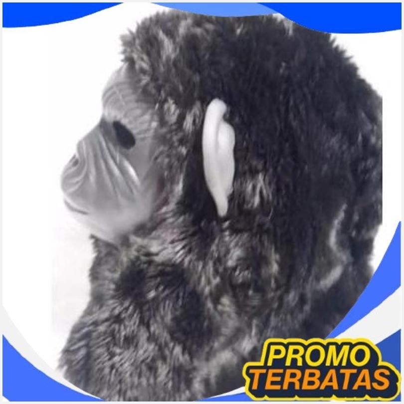 TERBAIK Topeng Monyet / Topeng Karnaval / Topeng Monyet Gorilla Bulu Topeng Karakter Monyet
