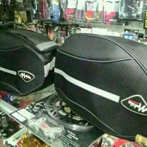 Side bag Motor Tas samping motor Beat Vario Mio ADV Vixion cb150r W175 Motorcycle Original