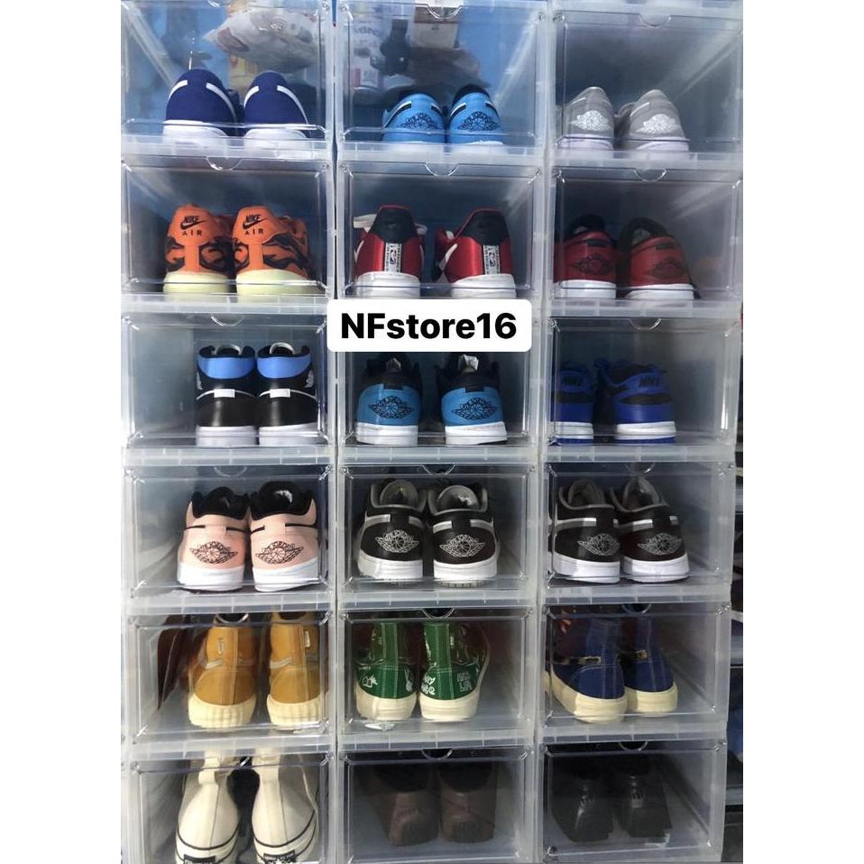 box sepatu transparan / shoes box besar