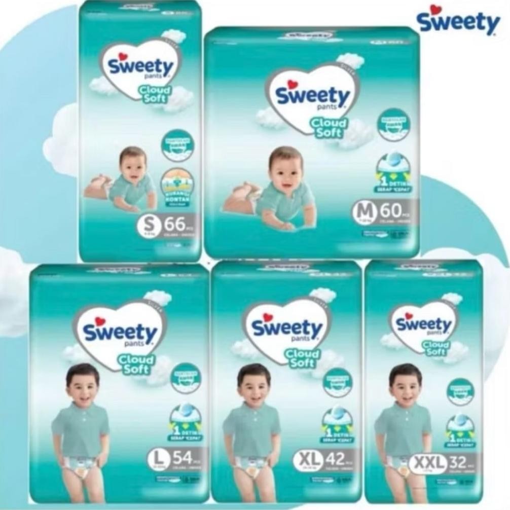 Miliki Sweety Silver Pants Jumbo (1ball) NB-S40/S66/M60/L54/XL42/XXL32 .,