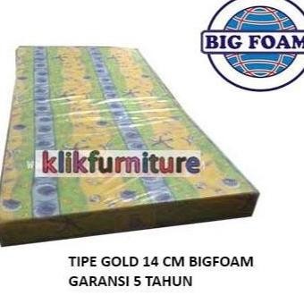 PROMO - Kasur Busa (200x90x14 cm) Gold Bigfoam 5 Tahun