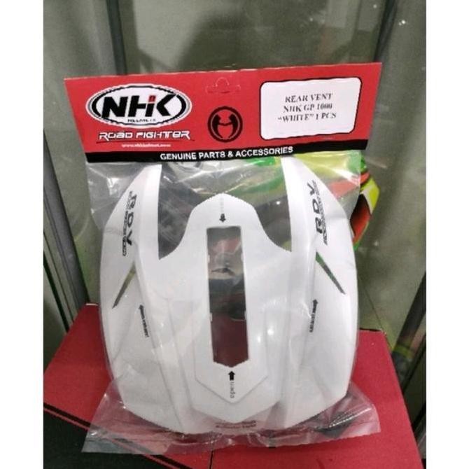 REAR VENT SPOILER NHK GP1000 WARNA BLACK DOFF BLACK Motorcycle Original
