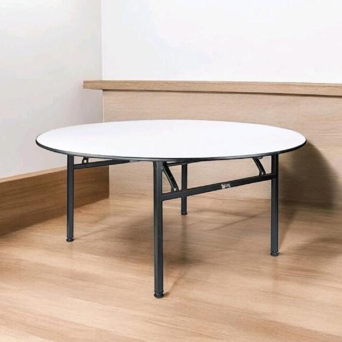 NEW - Meja Lipat IBM Bundar Varian Ukuran