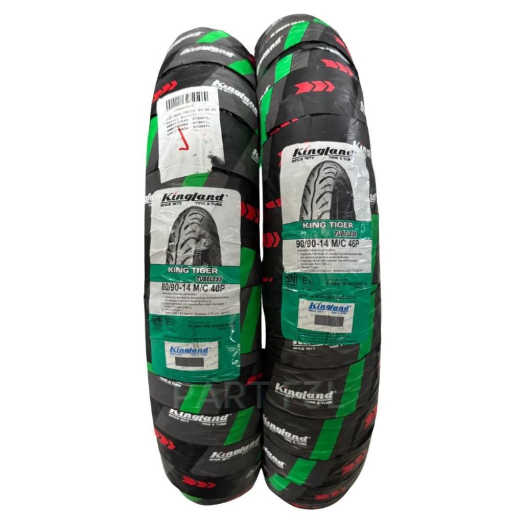 Ban kingland 80/90-14, 90/90-14 Depan belakang