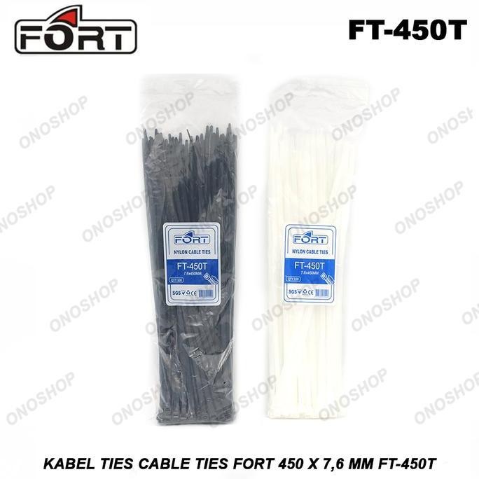 Kabel Ties Cable Ties FORT 450 x 7,6 mm FT-450T