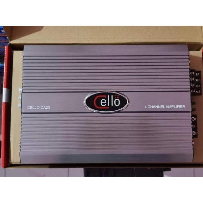 BEBAS ONGKIR - POWER 4 CHANNEL CELLO CA 20