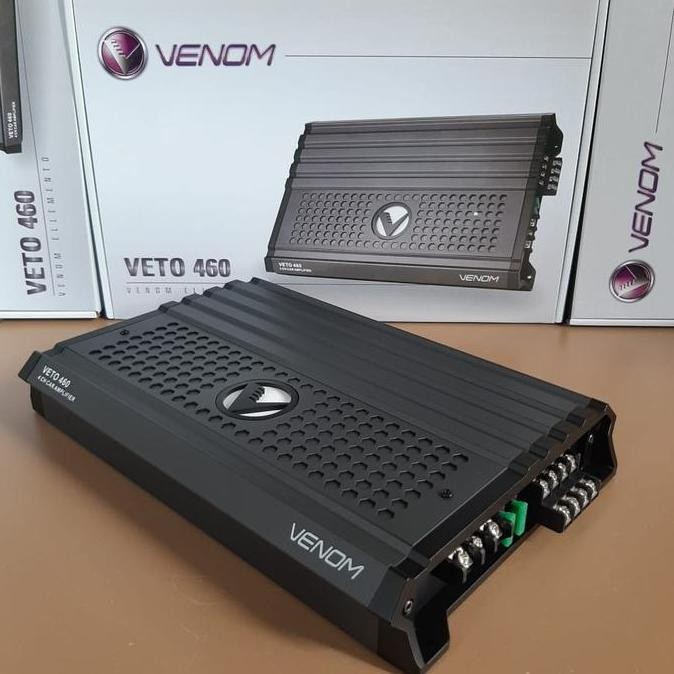 Power Amplifier Venom Veto 460 / Power Venom Veto 4 Channel