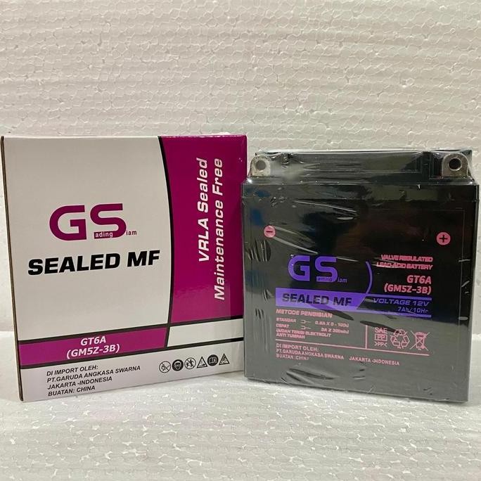 Aki Motor Suzuki Smash Gs Gm5Z-3B Aki Kering Mf