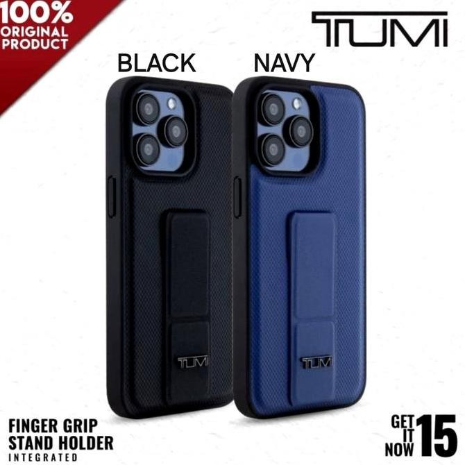 BEBAS ONGKIR - Casing Iphone 15 Pro Max - TUMI Ballistic Grip Emboss